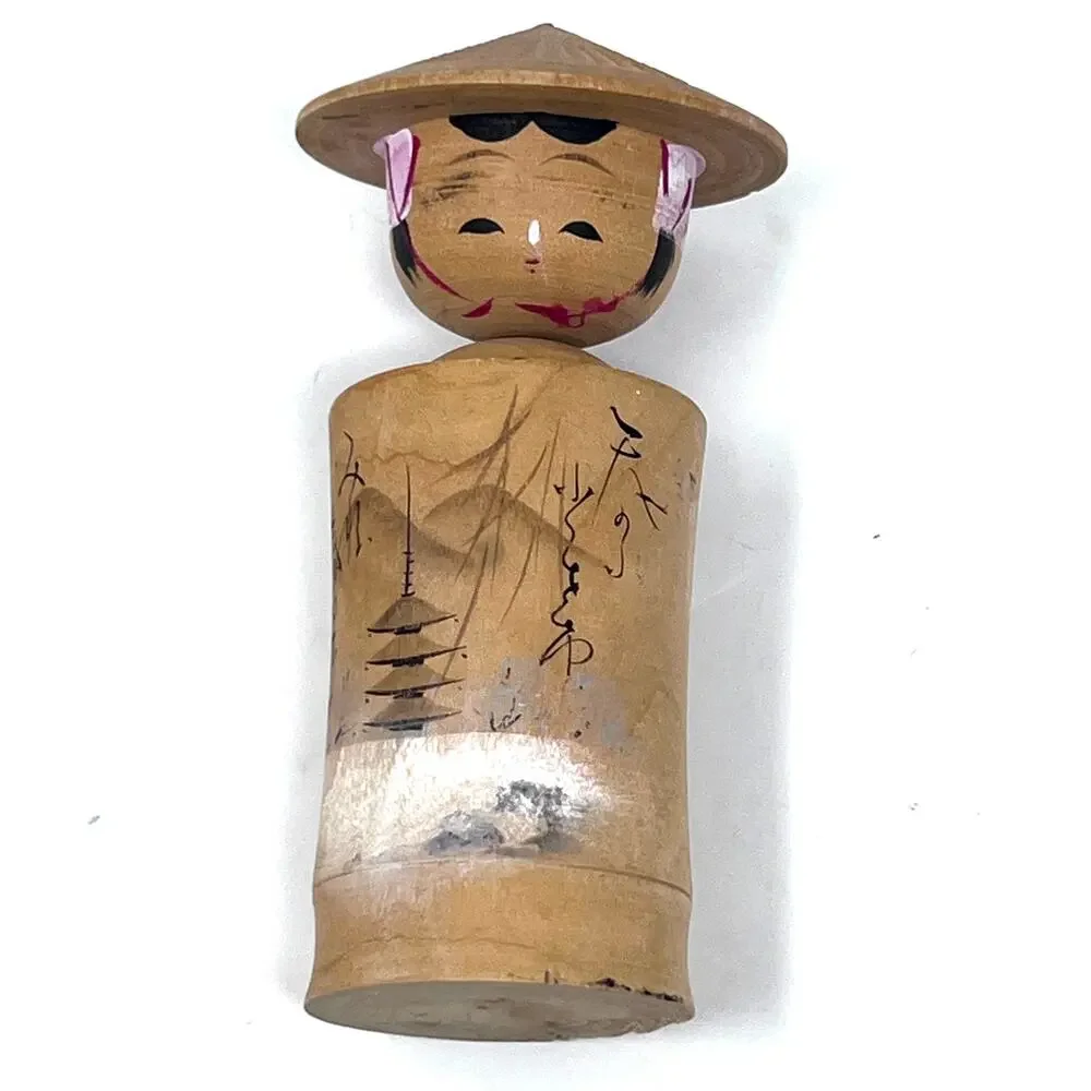 Kokeshi Dolls Vintage Japan Folk‎ Art 4.5